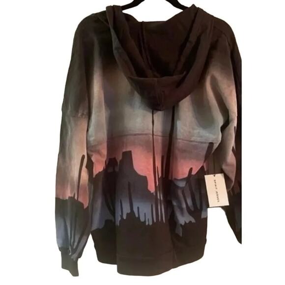 SPIRIT JERSEY Out West Cactus Desert Hoodie Size M New w/ Tag MSRP $139 - Picture 9 of 14